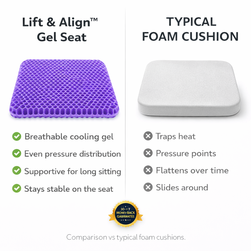 Lift & Align™ Gel Seat